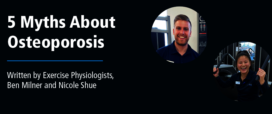 5 myths about osteoporosis - images of Ben Milner and Nicole Shue